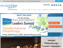 Tablet Screenshot of moonridgegroup.com